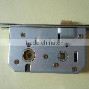 Flat metal lock body