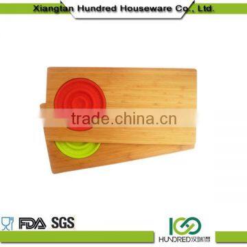 Unique design new custom bamboo cheese cutting board bread board