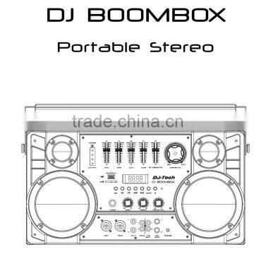 dj Powered Music Speaker Box With Battery Level Indicator Master Volume Music Portable Speaker photo-5