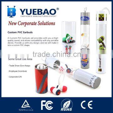 Clear Tube Packing Earphone