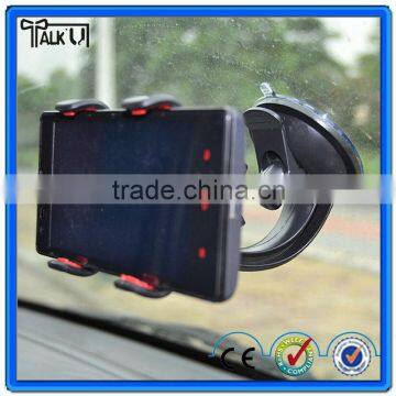 Universal Windshield Suction Double Clip car mount bracket, Clip universal windshield cell phone holder