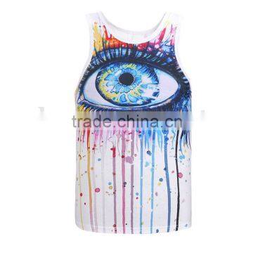 sublimation tank top, new design tank top, printed tank top