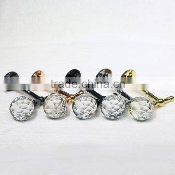 Deluxe crystal display metal hooks for clothes hanger curtain hook