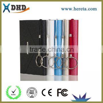 4000mah Leather Customized Logo Envelope Power Bank Mobile Phone Battery Companies