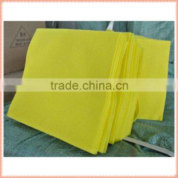 Super absorbent nonwoven fabric yellow color magic clean wipes