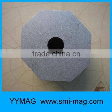 Hollow Regular Octagon SmCo permanent magnet