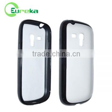 Hot selling hard clear plastic cell phone case production for Samsung S3 mini I8190