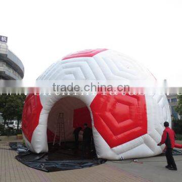 2014 inflatable football shape tents for event/inflatable tent