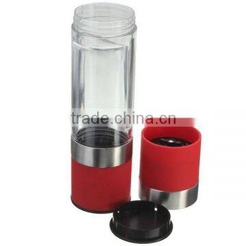 ABS Manual Dual Grind 2 In 1 Salt Pepper Spice Mill Salt & Pepper Grinder photo-4
