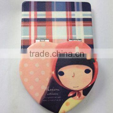 PU leather cosmetic mirrors,ABS plastic frame cosmetic mirrors