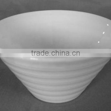 2014 new products whiteware bone china bowl of Venice