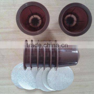 Factory Price Plastic Empty Coffee Capsule Aluminum Lids