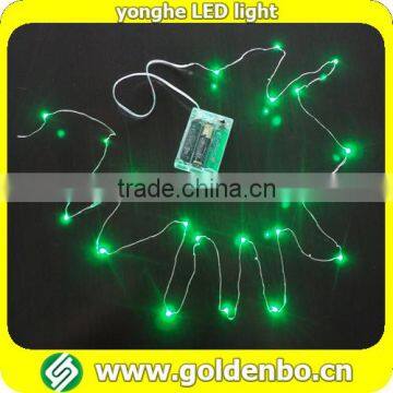 Flashing christmas led copper wire string lights