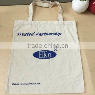 common design cheap price canvas tote bag by silk-screen printing