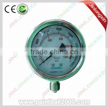 1000bar oil pressure gauge