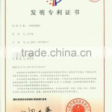 Certificate of Patent