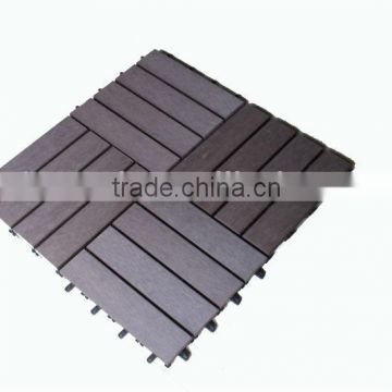 Wood plastics floor