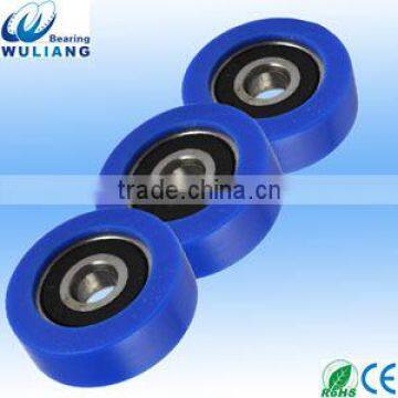 625RS 5x22*7mm polyurethane rubber coated ball bearings