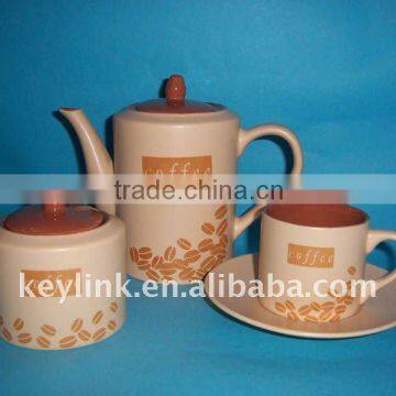 beautiful handpainted ceramic tableware set