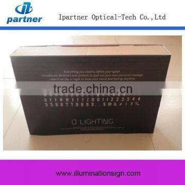 High Quality New Type Custom Light Up Box With Logo