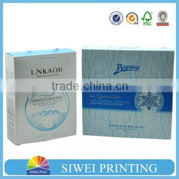 2015 Custom Paper box packaging Cosmetic paper packaging box supplier