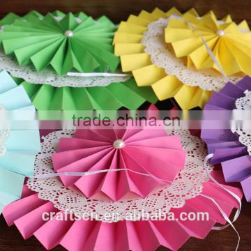 Artificial paper ornament for party decoration