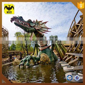 HLT Full size aniamtronic western dragon model