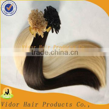 Hot Popular Peruvian Virgin Remy Nail Tip Hair extension