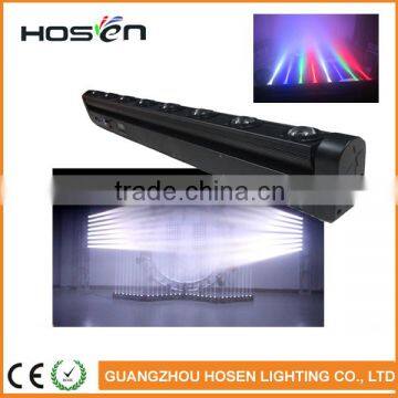 mini led pixel moving beam light / rotation bar 8*10W/ LED stage washer bar