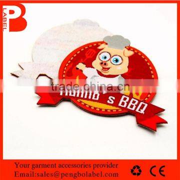 Wholesale Iron on Patch Woven Iron on Name Label