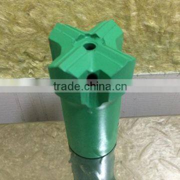 T38 76MM thread cross type rock drill bits manufacturer