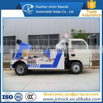 Euro 3 Euro 4 Emission Standard RHD Flatbed Towing Truck Wrecker Chinese Supplier photo-2