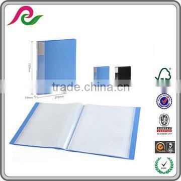 Waterproof plastic file folder sheets