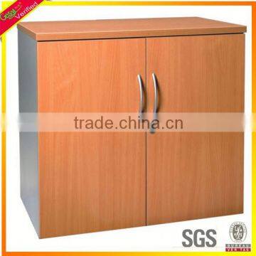 Melamine Laminated yellow file cabinet,wooden file cabinet