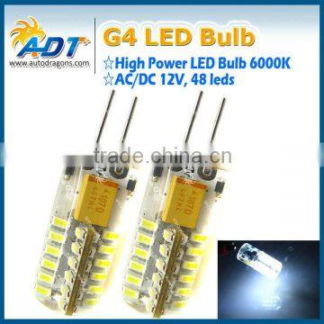 G4 LED Bulb 5W 48 x 3014SMD Led Car Motorhome Caravan Boat