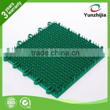 Single Layer Interlocking Plastic Sport Court Flooring With Cross Shape photo-3