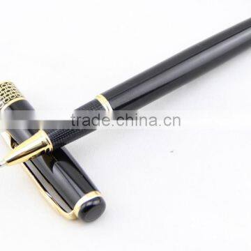 Gold Plated Black Ball Point Pen