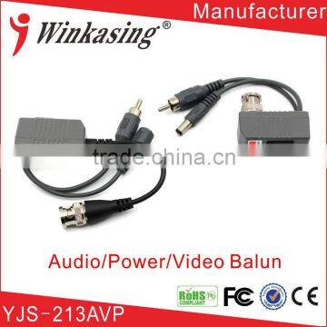 Hot Sale Video Balun for CCTV System Surge Protection ESD Anti-jammingYJS-213AVP