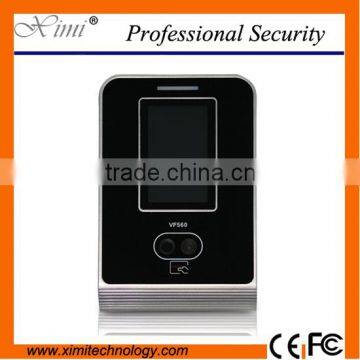 VF500 with 400 face user 100000 logs record and color camera TCP/IP nectwork face and card time attendance time clock