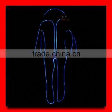 Remote Control Fiber Opitc LED Light Up Dance Wear LED Suits photo-2