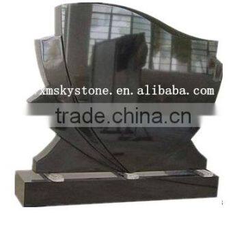 European style shanxi black granite monument