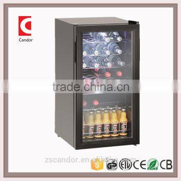 Candor: 88L Compressor Beverager Cooler / Display Fridge with ETL/CE/ROHS JC-88