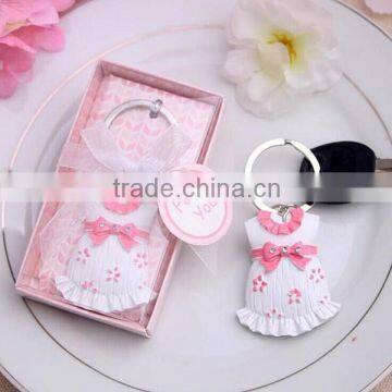 Baby Shower Favors More Colors Girl Pink Cloth Key Ring