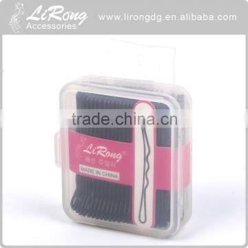 Black Metal Hair Bobby Pins With Box Fashional U Shaped Hair Clip photo-2