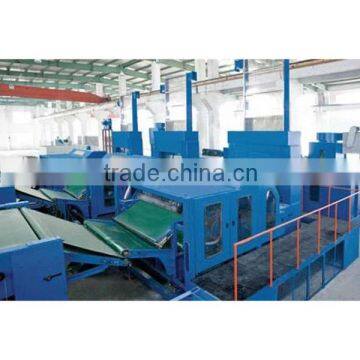 fiber wadding machine, fiber wadding producing and filling machine