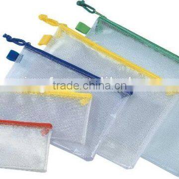 PVC zipper file bag,wholesale many kinds of document bag