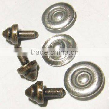 5.5mm special shape rivets for garment