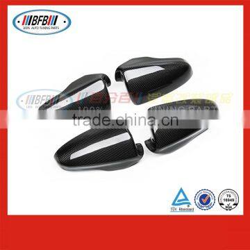 2012 carbon body kits F10 M5 series mirror cover FOR BMW M type stick on