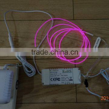 "Polar Light 3"OD:2.6mm White EL WIRE AC110V-240V 40M-60M EL WIRE INVERTER photo-5