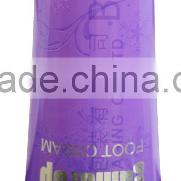 hair extension packaging tube by offset printing cosmetic tube with acrylic cap